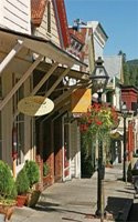 Nevada City shops and hotels Hotels